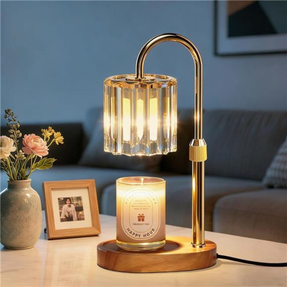 Candle Warmer Lamp, with Timer Dimmer Adjustable Height, Birthday Gifts